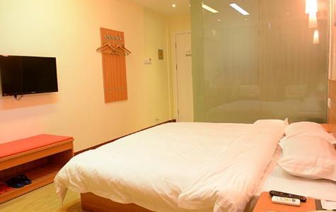 Thank Inn Chain Hotel Henan Xinyang Train Station Gongqu Road Exteriér fotografie